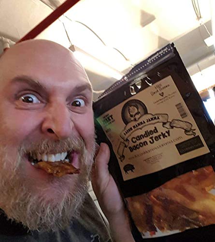 Brown Sugar Bacon Jerky Candied Bacon (Bulk Jerky) (20 Packs)