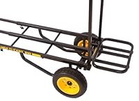 Rock N Roller Multi-Cart Extension für R6, R8, R10, R11G, R12 (erhöht Ladekapazität um 20%, Robustes Stahlrohr, Plattformabmessungen: 13,25“ x 10,25“), Schwarz