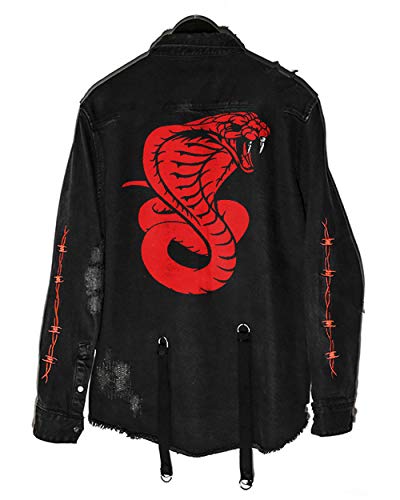 ジャケット・アウター Hand-Ripped Denim Jacket [extrm-fit] PRY Hand-Ripped Denim Jacket [extrm-fit]