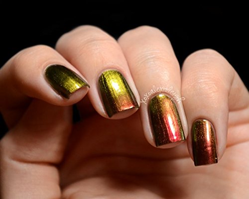 Image of ILNP Nostalgia - Copper, Gold, Red, Bronze, Green Ultra Chrome Color Shifting Nail Polish