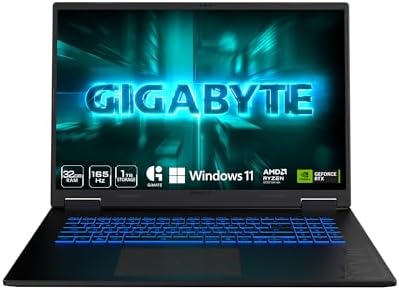 GIGABYTE Gaming A18 Gaming Laptop - 165Hz 2560x1600 WQXGA - NVIDI...