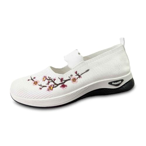 Scarpe Ortopediche Donna Senza Lacci Morbida Sneakers Scarpe da Ginnastica Traspirante Antiscivolo Leggere Scarpe da Corsa Estive Comode Scarpe da Passeggio