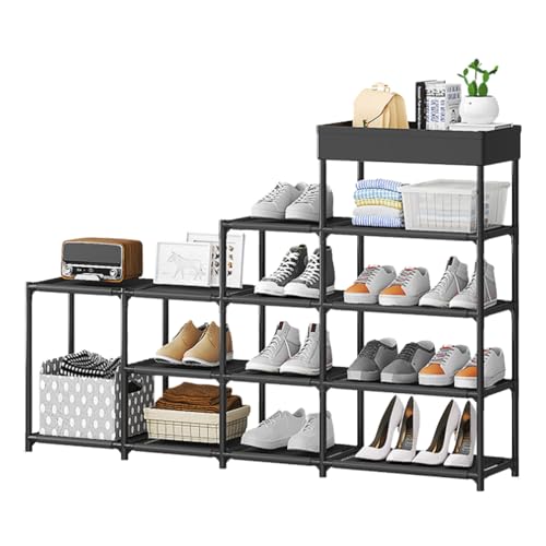 Sapateira Armário Organizador Dobrável 14 Prateleiras Resistente