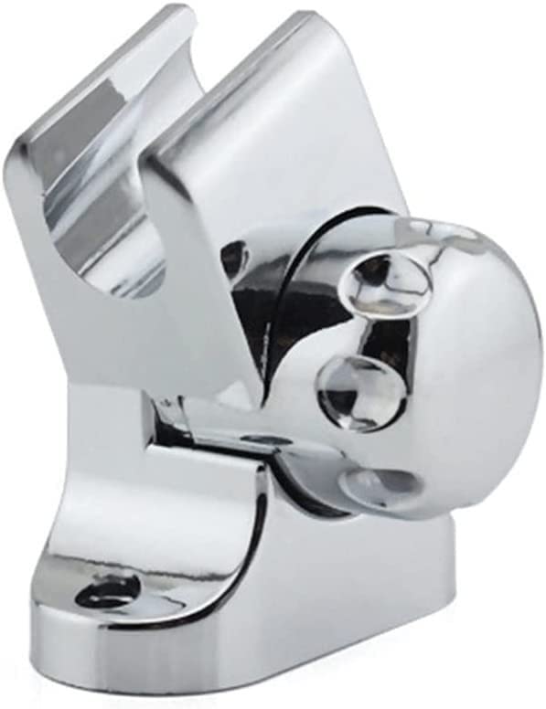 Soporte de soporte, Abrazadera deslizante for cabezal de riel de ducha, Soporte de cabezal de ducha ajustable Soporte de cabezal de ducha de baño de rotación universal Soporte montado en la pared Herr