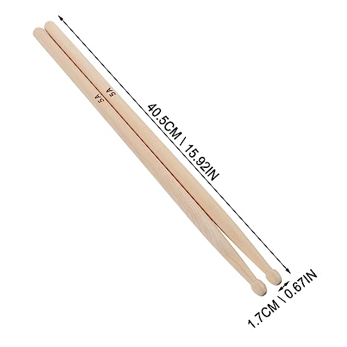 Baquetas de madera de arce para batería miniatura 5