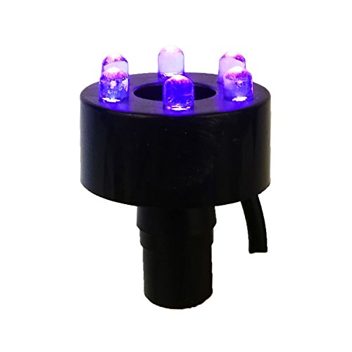 Éclairage annulaire LED Köhko 29002 - Pour fontaine de 2 mètres bleu