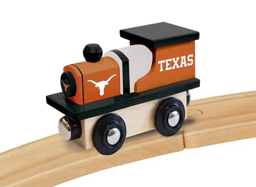 Image of MasterPieces Wood Train Engine - NCAA Texas Longhorns - Officially Licensed Toddler & Kids Toy