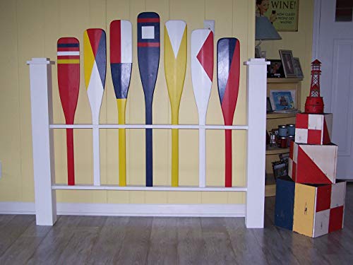 Paddles Oars And More Nautical Queen Headboard Shabby Chic Headboard Coastal Headboard Cottage Headboard From Amazon Daily Mail