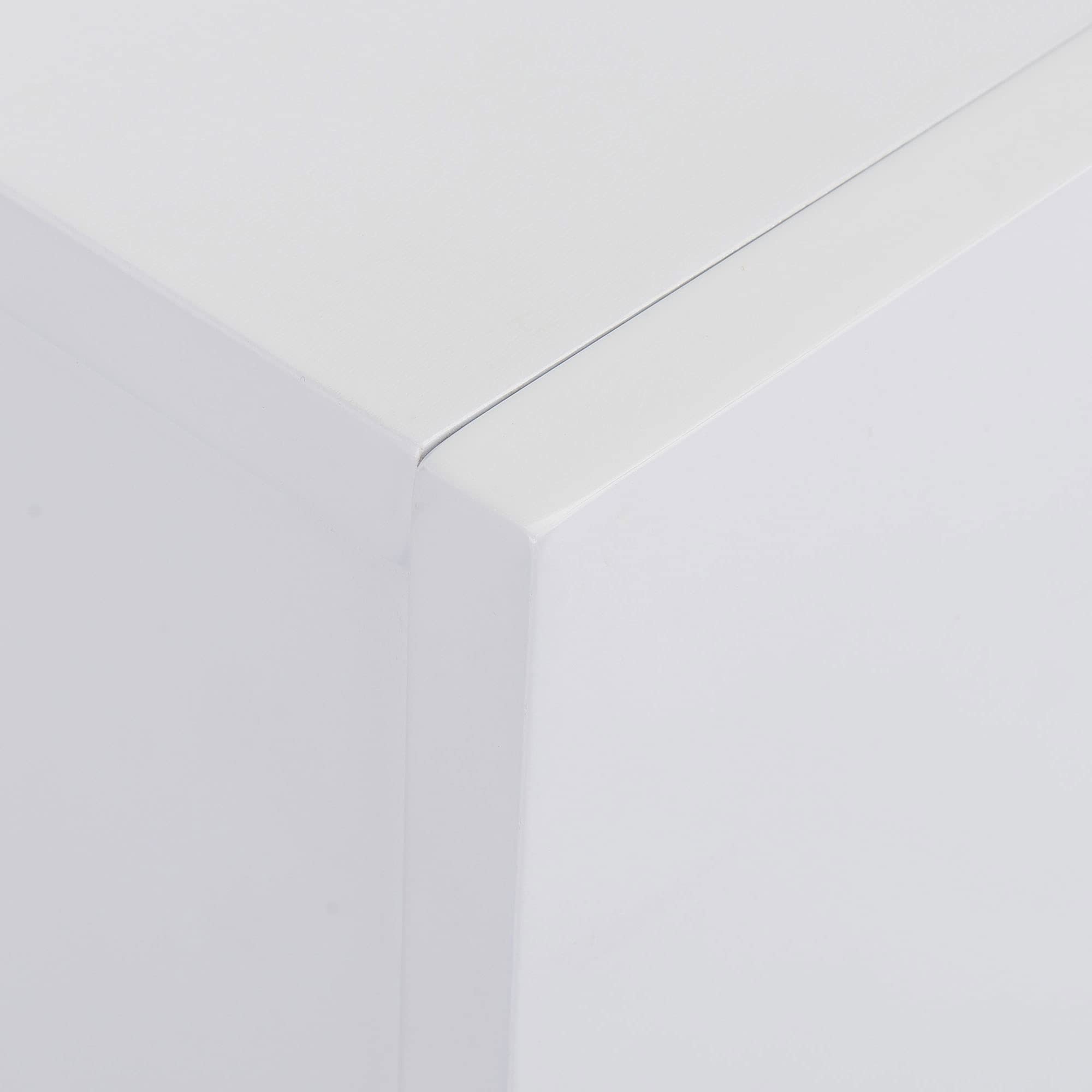 HOMCOM Camino Elettrico a Terra con Effetto Fiamma e Riscaldamento, 1800/2000W, con Telecomando, Termostato, Protezione da Surriscaldamento, Copertura 37m², Timer 7 Giorni, Bianco