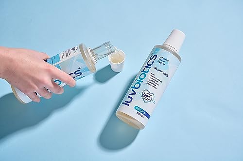 Luvbiotics Mundspülung mit Probiotika & Xylit – Ohne Alkohol – Gegen Mundgeruch, Zahnfleischentzündungen & Aphten – Für gesundes Zahnfleisch & starke Zähne – Ohne SLS & Parabene – 500ml – Bild 4