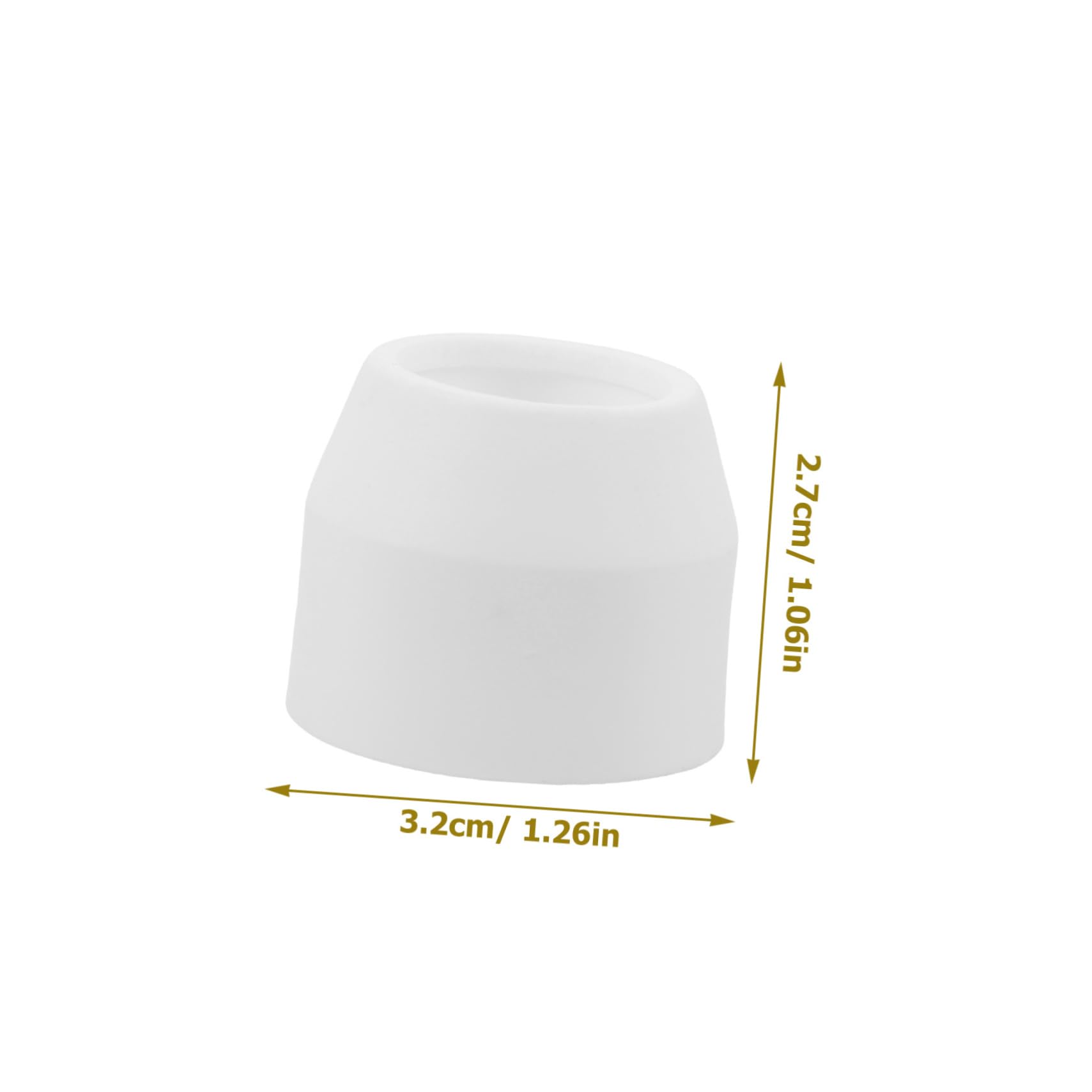 HOLIDYOYO 10pcs Cutting Machine Accessories Insulated Cups Party Gas Lens Nozzle Cup for Welding Lens Cup for Welding Ceramic Welding Torch Cup Torch Kit Welding Part Ceramics