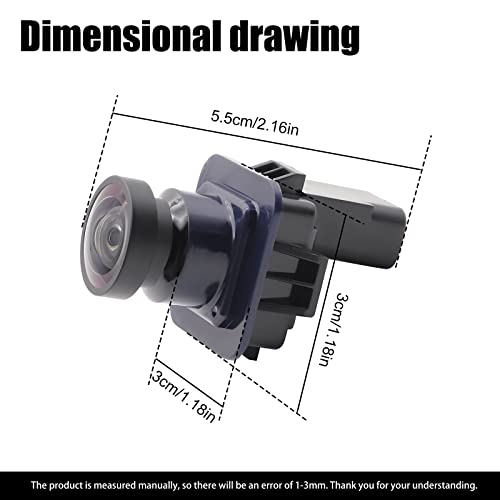 Image of Rearview Mirror Reverse Parking Assist Camera Compatible with Ford F150 2010-2014 Mustang 2015-2020 Lincoln MKC 2015-2019 Rearview Mirror Assist Camera OE Number BL3Z-19G490-B