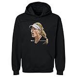 500 LEVEL Peyton Stearns Portrait Men's Hoodie Sweatshirt (Black, Small)