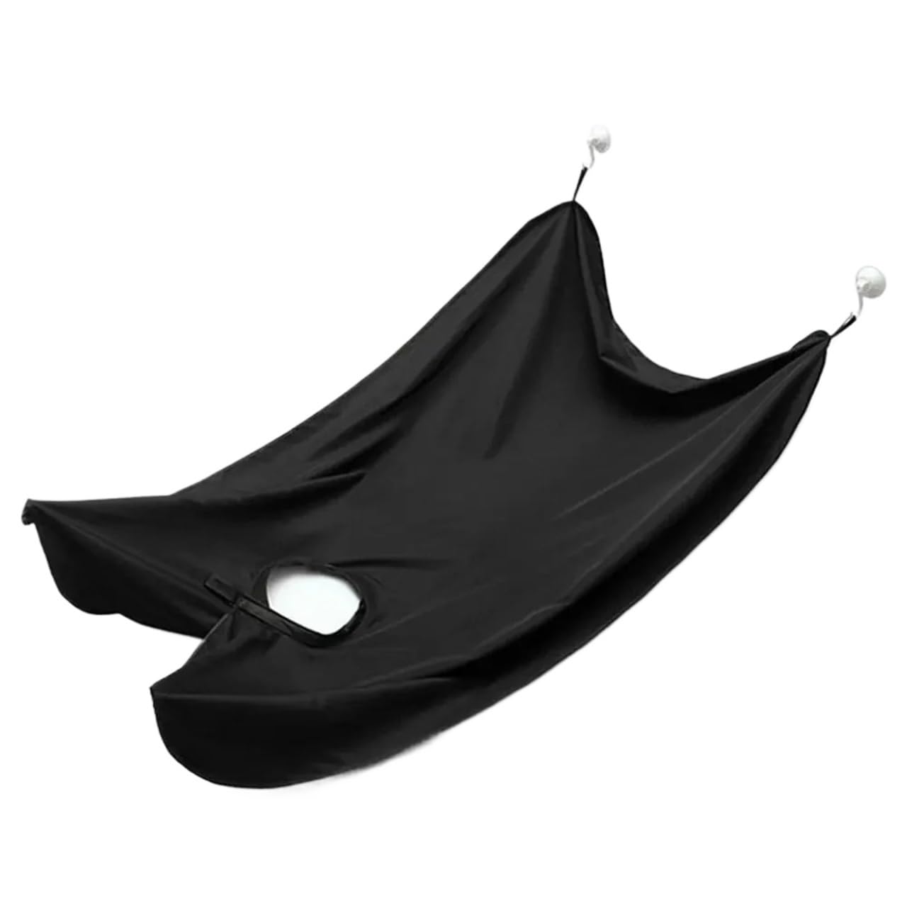 Mantella Parrucchiere Mantella raccogli barba for grembiule da 1/2 pezzo | Bavaglino for la cura del viso, capelli rasati, pulizia del rasoio for adulti, parrucchiere