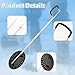 YIBOBO 8 x 27″ Ice Fishing Scoop – Lightweight Detachable Ice Skimmer, Portable Ice Scoop, Ice Fishing Gear for 8″& 10″ Ice Holes