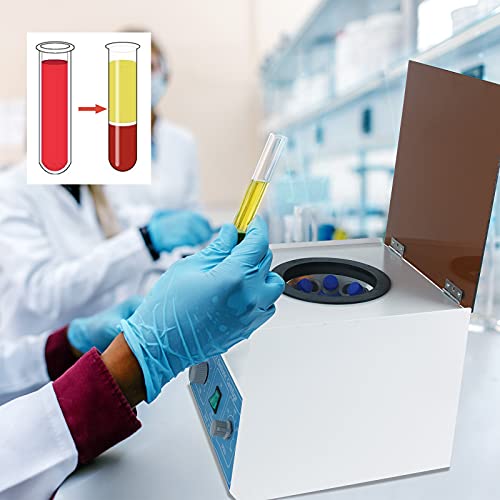 Electric Lab benchtop Centrifuges 12x20ml, Cekegon 80-2 Centrifuge Machine with 2350xg, Timer 60min and 4000rpm Low Speed Control, Non-Slip, Portable PRP Centrifuge for Medical Practice - Thumbnail 6