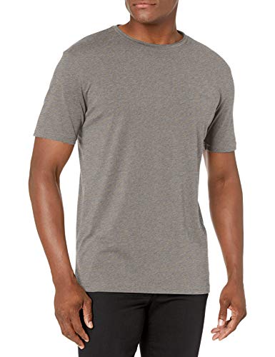 Hugo Boss BOSS Men's Tales Basic T-Shirt with Logo, Light Gray, M