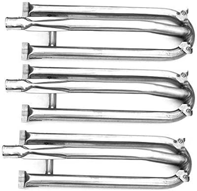 Charmglow 810-8905-S, 810-8907-S, DCS 27DBQ, 27FSBQ, BGA27-BQ, BGA36-BQARL, BGA48-BQARL, BGB30-BQRL, BGB36-BQARL (3-PK) Stainless Burner