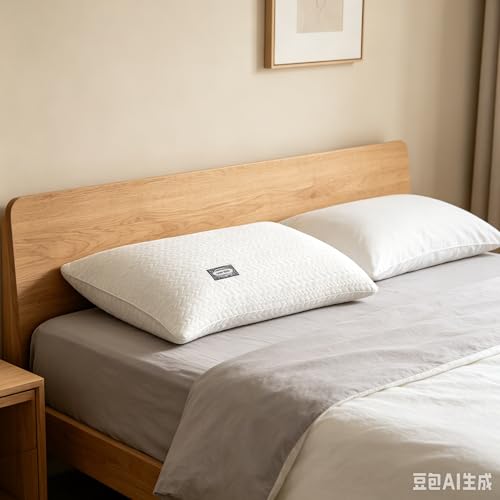 Queen Size Pillows Set of 2, Fluffy Skin-Friendly Ultra Soft Microfiber Filling Hypoallergenic Pillow for Sleeping,Breathable Cooling Luxury Supportive Sleep Pillow for Side,Back,Stomach Sleepers - image 4