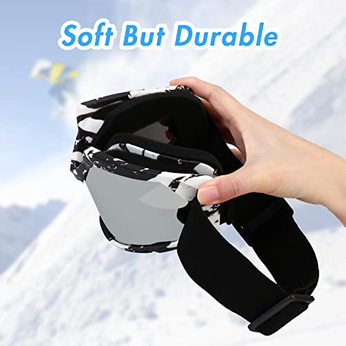 Atv Motorcycle Goggles For Men Women - Dirt Bike Accessories Windproof Atv Dirt Bike Goggle, Anti Uv Dustproof Anti Fog Racing Skiing Goggles For Riding Mtb Motocross Goggles (Black) #TOP3