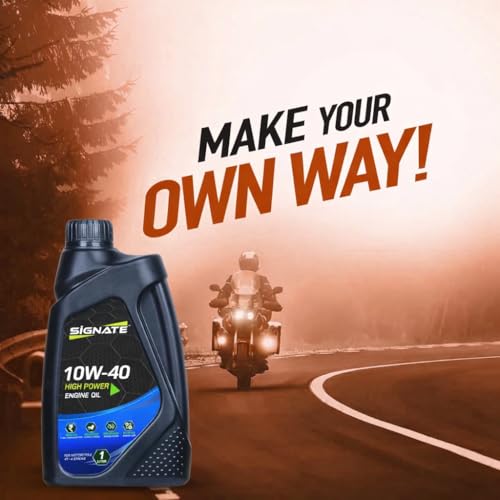Image of Signate 10W40 Fully Synthetic API SN%20 BS6 Ready Car Engine Oil for Ultra Smooth Drive (5L)