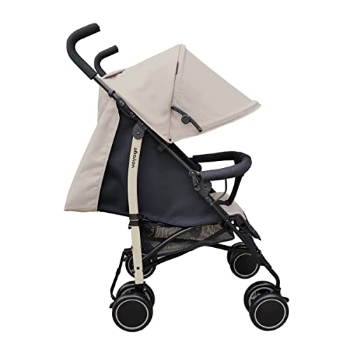 Voyage Carrinho De Passeio Para Bebê Park, Cinto 5 Pontos (Até 15kgs), Bege