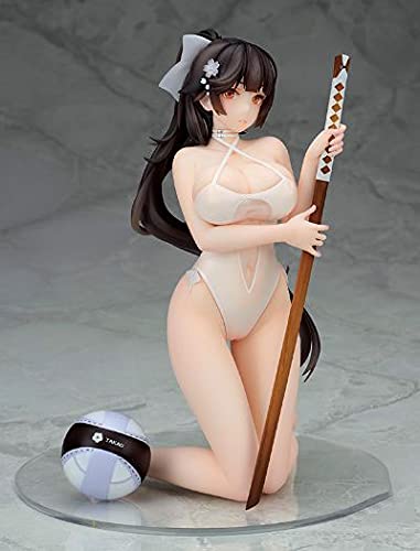 Kpptyd New Japanese Anime New Japnese Anime Azur Lane Takao Beach Rhapsody Beautiful Girl Action Figure Model Cartoon No Gift Box #TOP12