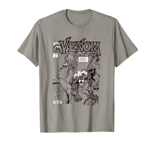 Image of Venom Lethal Protector Cover Mono T-Shirt