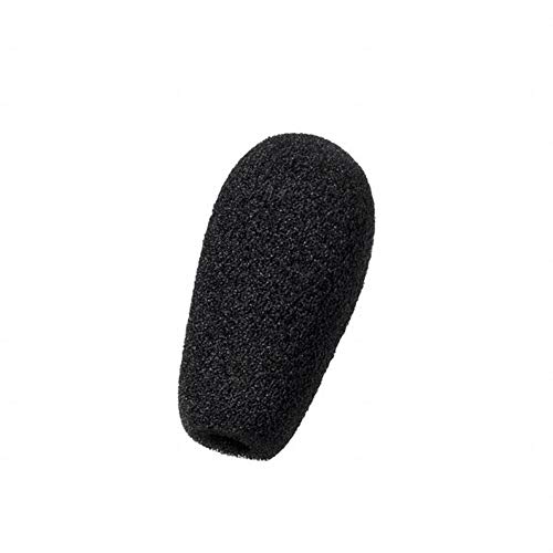 Foam Cover Windscreen Replacement for Countryman E6, B6, H6, B2, H2 and Other Headset Lapel Microphones 10 Pack(Black)