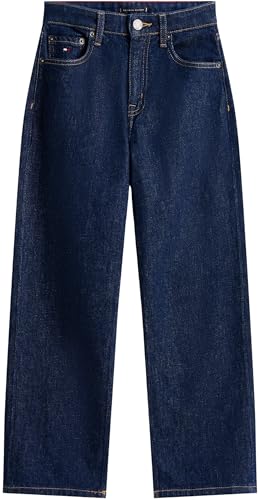 Vaqueros chicos Tommy Hilfiger holgados de algodón resistente negro rinse 86 5