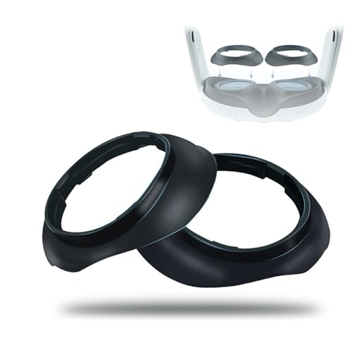 Espaciador de gafas compatible con Meta Quest 3 VR Protector de lente Accesorios Anillo antiarañazos para proteger la lente de los auriculares y las gafas de miopía de arañazos Marcos de lentes de