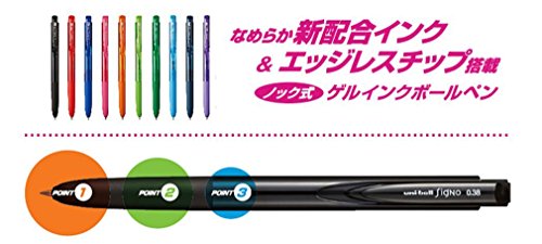 Bolígrafo Uni-ball RT1 0.38mm negro pack 10 pcs miniatura 3