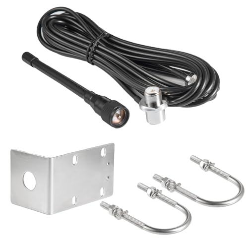 image for VHF Marine Radio Antenna Low-Profile 156-163MHz Antenna PL259 Connecto