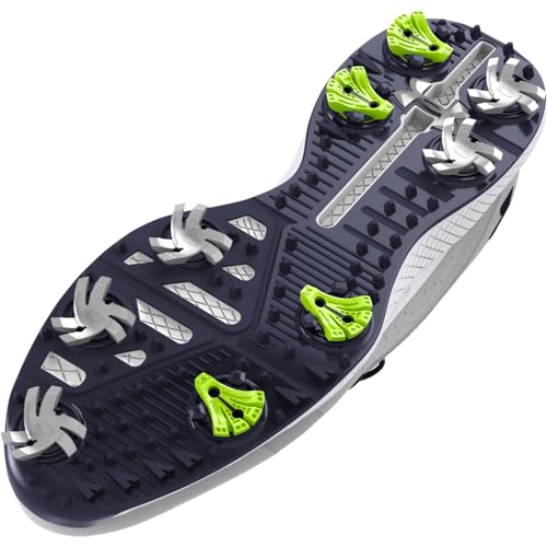 Under Armour Men's Charged Draw 2 Cleat Golf Shoe3