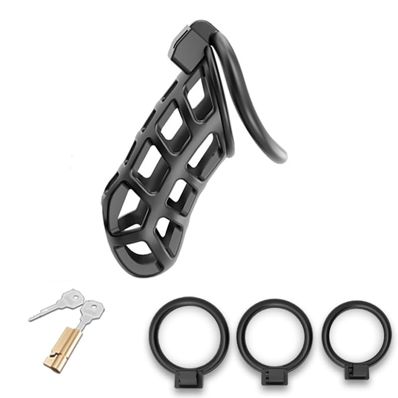 QiKKago Equipo De ProteccióN De Cuatro Anillos Negros - Tres Anillos, Accesorios De Entrenamiento De Fuerza, Regalo De Pareja (XL) - H26