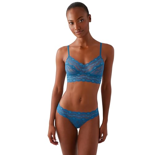 Image of b.tempt'd by Wacoal Women's Lace Kiss Sheer Unlined Wire Free Bralette, 910182