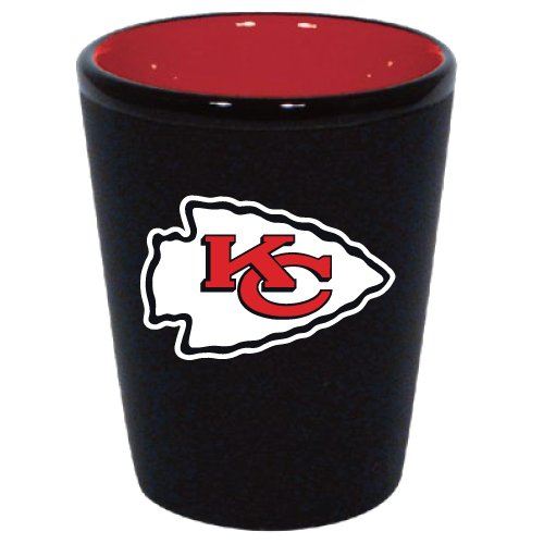 Shot glass Kansas City Chiefs en céramique pour apéritif et soirée football américain