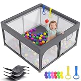 Dripex Box per Bambini Recinto Neonato - Small - grigio