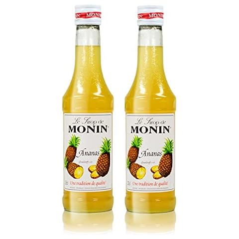 2x Monin Ananas Sirup, 250 ml Flasche Cover
