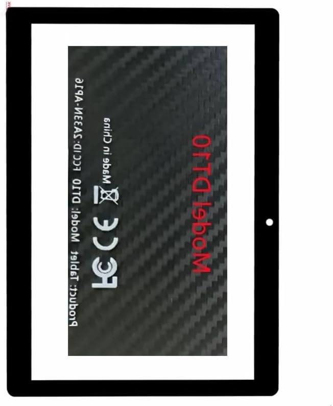 YOOOKOOO 10.1Inch Black for Hot Pepper DT10 Tablet PC Capacitive Touch Screen Digitizer Sensor External Glass Panel