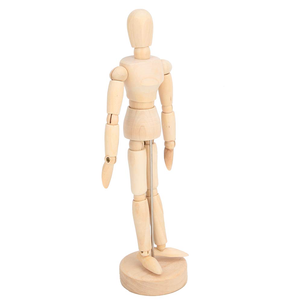 Amazon.com: Akozon Artistic 8-Inch Wooden Man Model with Movable