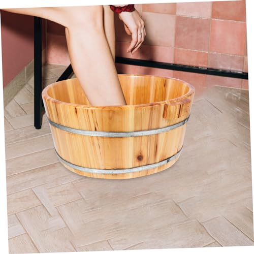Cubeta de Madera para Spa de Pies Uso Doméstico y Exterior miniatura 5