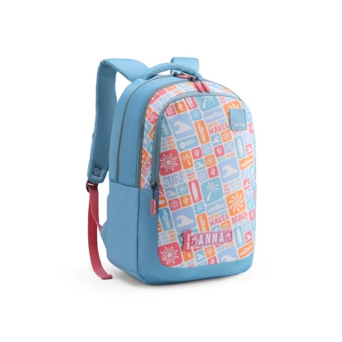 Image of American Tourister Ollie 4.0 Xl 01 G.C.Blu, Extra Large School Backpack, Age 8-12 Years, 3 Compartments,3D Glasses Inside - Atplayunique 32.5 Ltrs Capacity - Girls