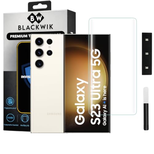 Image of Blackwik UV Curved Tempered Glass for Samsung S23 Ultra | 1-Pack