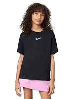 Nike Mädchen Sportswear Essential Lbr T-Shirt, Black, 164/170
