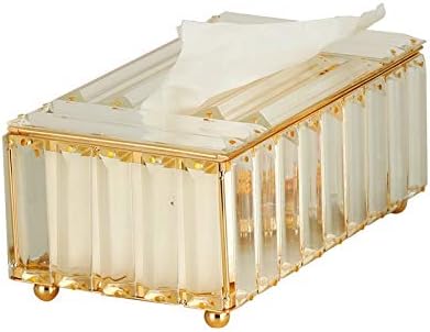 European Style Metal Crystal Makeup Brush Organizer Pearl Jewelry Storage Box Paper Towel Holder Dressing Table Tray - (Color: D tray)