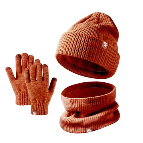 Gants d'hiver enfants : fini le froid avec le bonnet tricoté et le cou polaire