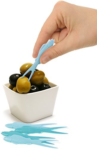 Fred & Friends FISH STIX Party Picks, Set of 24 by Fred & Friends