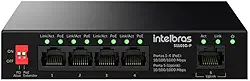 Intelbras Switch Gigabit S1105G-P, 5 Portas 10/100/1000Mbps, 4 Portas PoE, Não Gerenciável