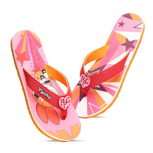 Image of YOHO Slippers for Women | Comfortable and Lightweight Flipflops | WB Cartoon & Comic Characters: Tom & Jerry and PowerPuff Girls Footwear for Woman & Girls